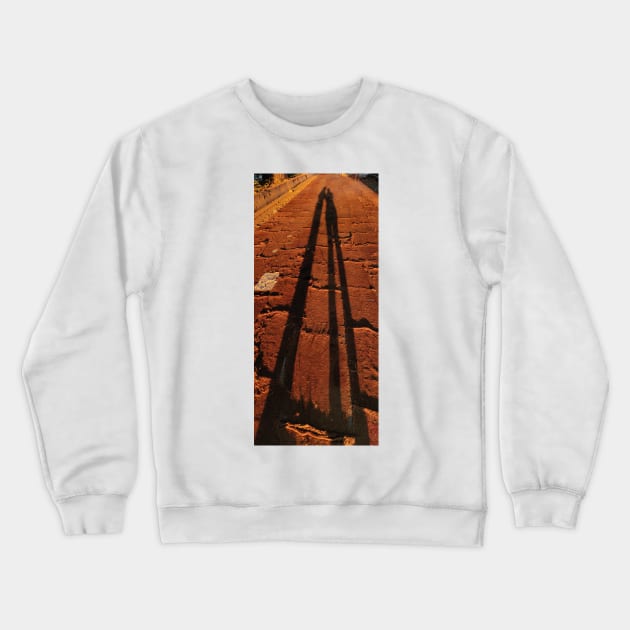 Long shadow Crewneck Sweatshirt by stupidpotato1